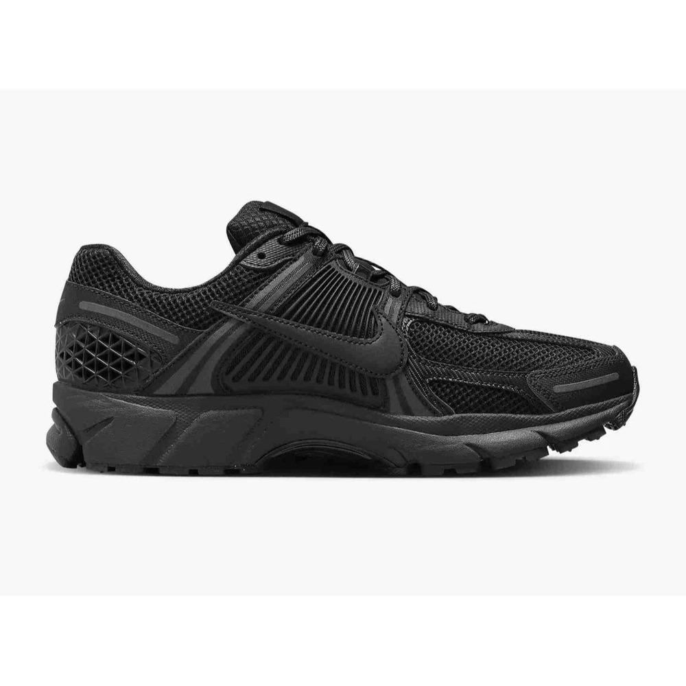 Nike Vomero 5 GS Big Kids Size 4.5 Shoes Triple Black HF6998-001 NEW